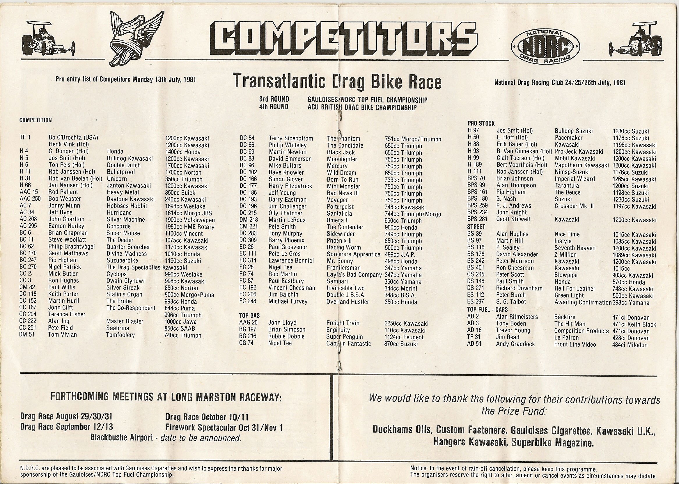 King Racing: Top Fuel Bike // Drag Racing King Racing: Top Fuel Bike // Drag Racing